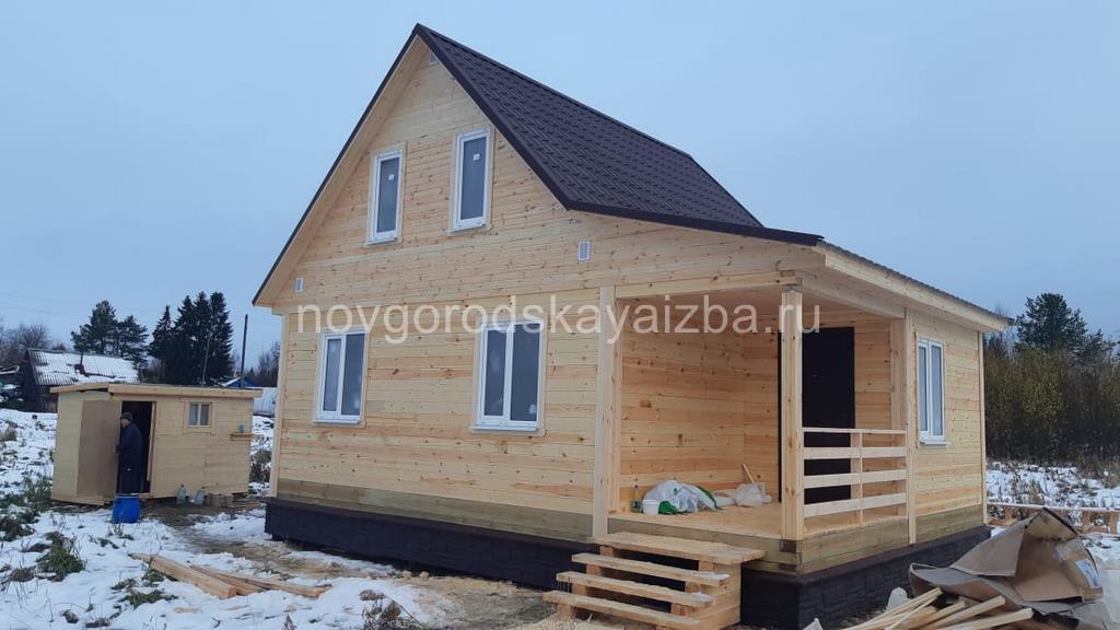 Брусовые дачные дома