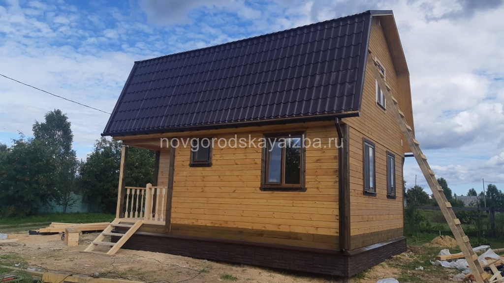 ОДом из профилированного дома под ключ